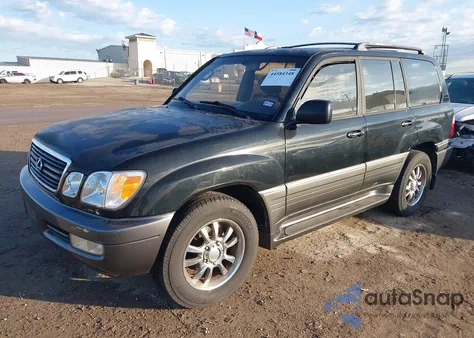 1999 Lexus Lx 470 from USA, damaged, VIN JT6HT00W6X0054192